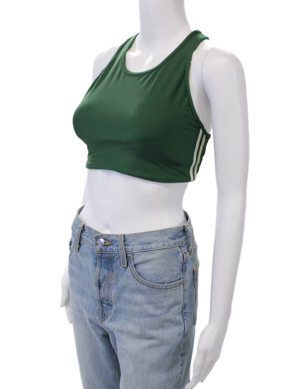 The Upside Oxford Nora Sports Bra in Fern Green Size 6 / Small - Picture 7 of 11
